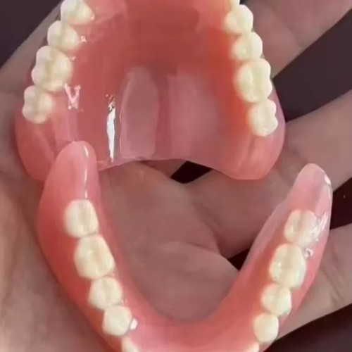 Full dentures set silicone - full,