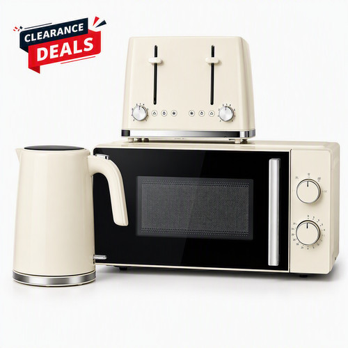 Cream kettle slice toaster - &, 4