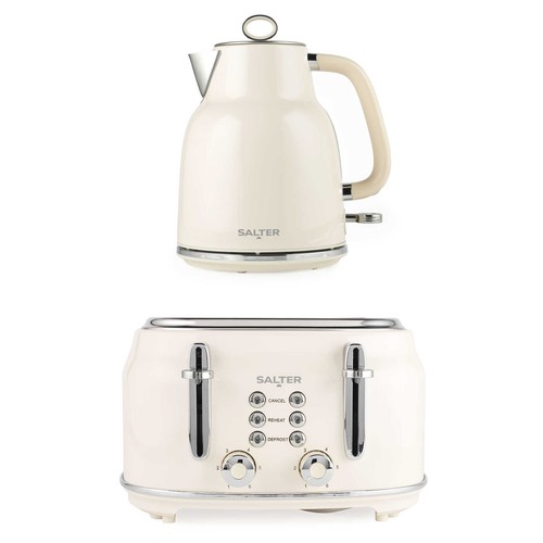 Salter cream retro kettle - retro, &