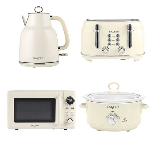 Salter retro cream kitchen - salter,