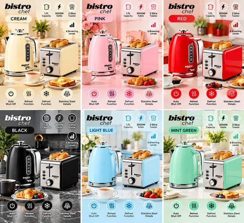 Bistro chef kettle toaster - &,