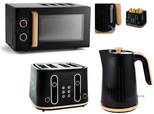 Wood textured scandi - wood, kettle