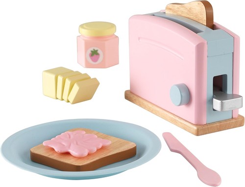 Toy toaster pastel colour - pastel,