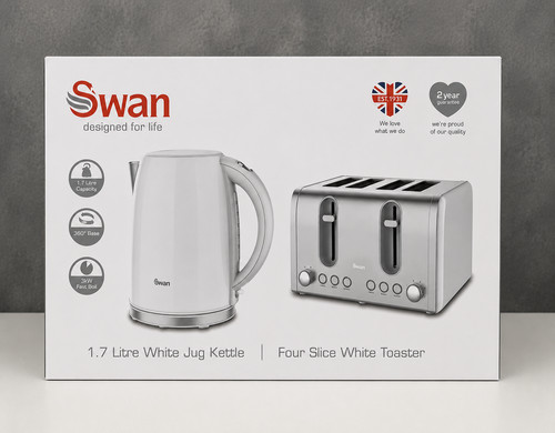 Swan kettle toaster 4 - kettle,
