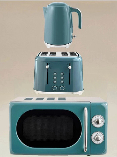 Kettle toaster microwave - toaster,
