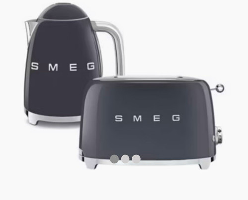 Smeg grey kettle - grey, &