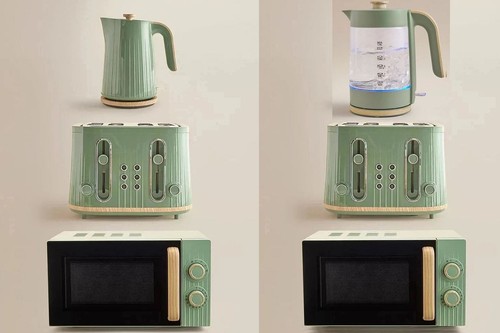 Kettle toaster microwave - toaster,