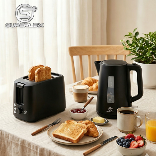 Superlex kettle toaster - kettle,