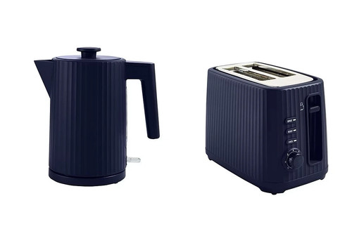 Navy blue ribbed fast boil - ribbed,